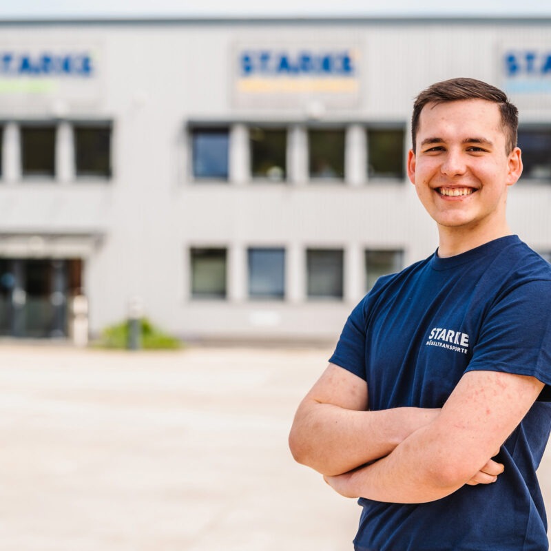 Azubi bei STARKE Möbeltransporte