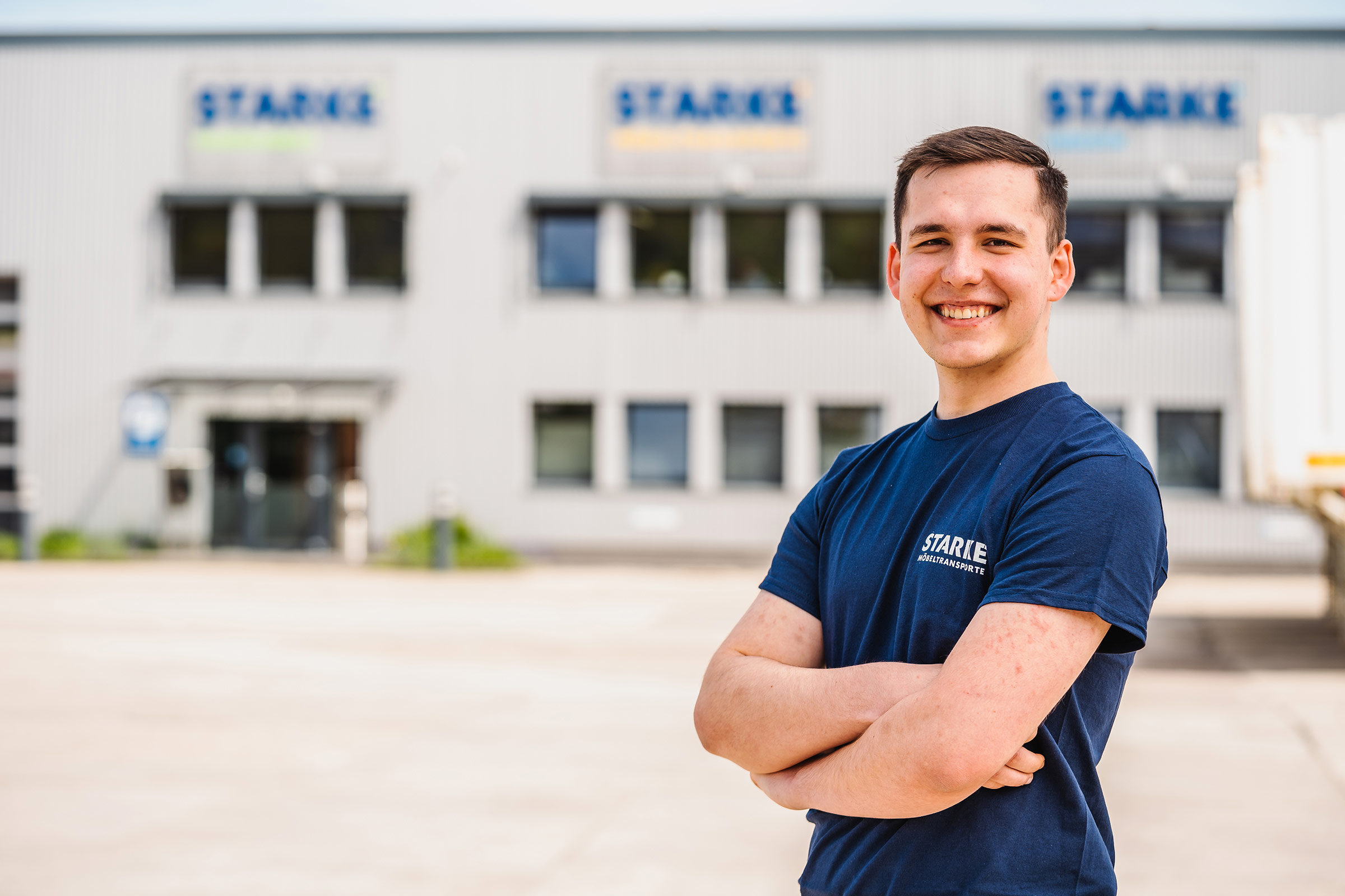 Azubi bei STARKE Möbeltransporte
